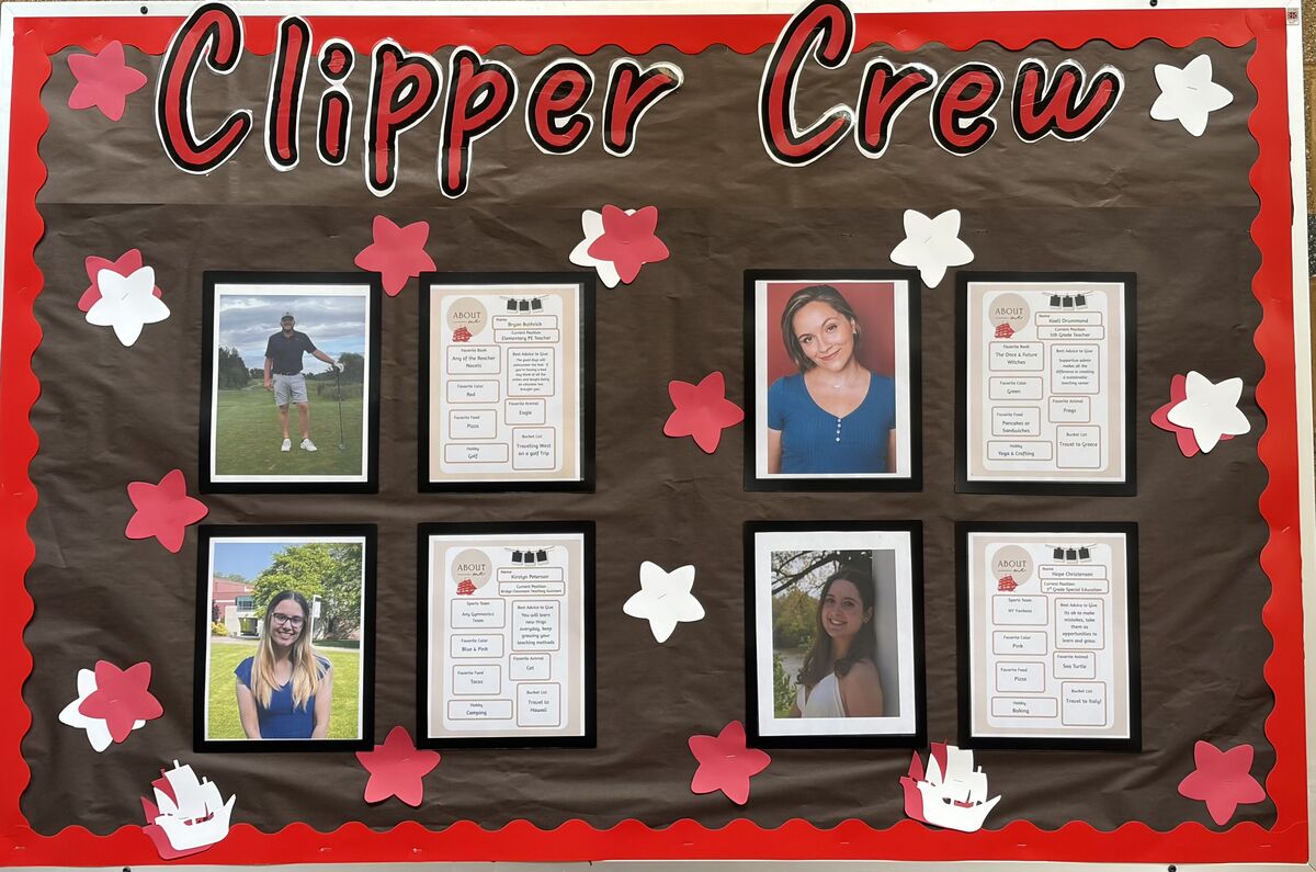 All Aboard!  New Faculty & Staff join the Clipper Crew!
