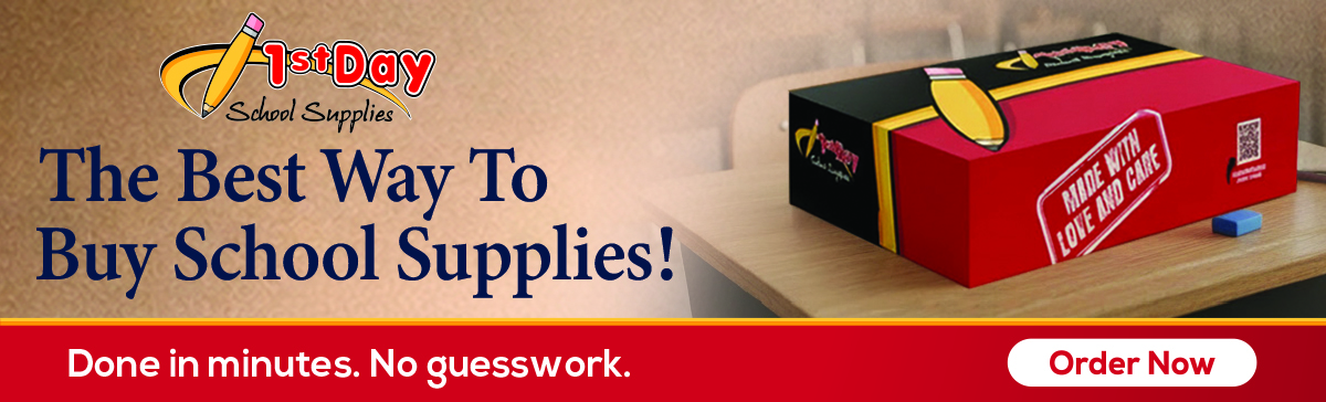 S&S Elementary Students - 1st Day School Supplies - Order your school supplies today!