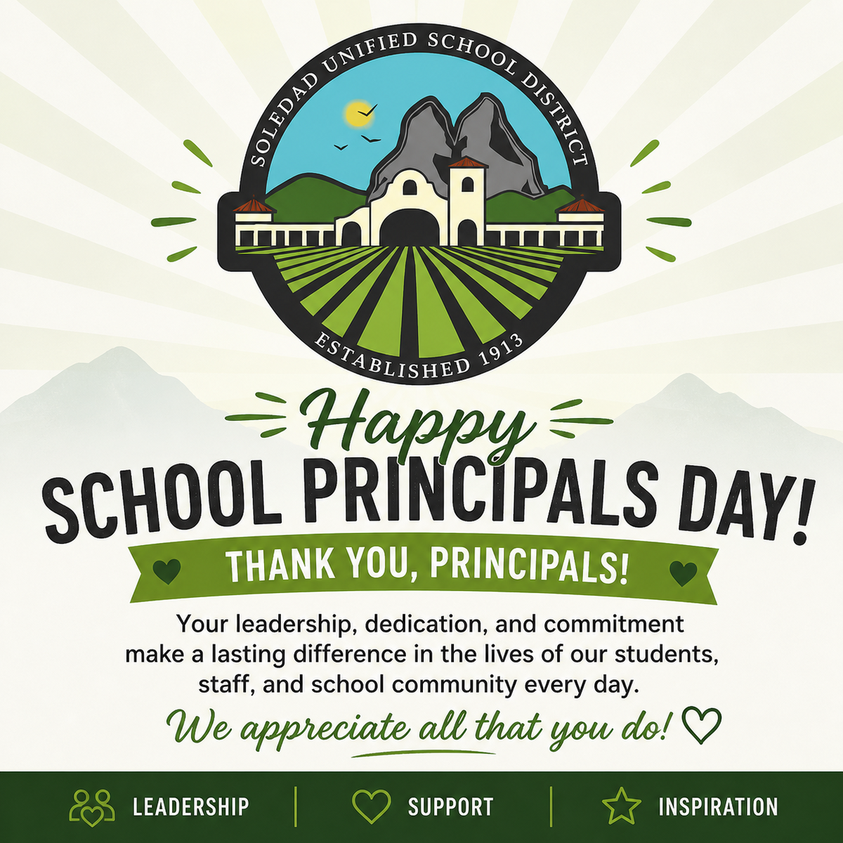 Celebrating Our School Principals