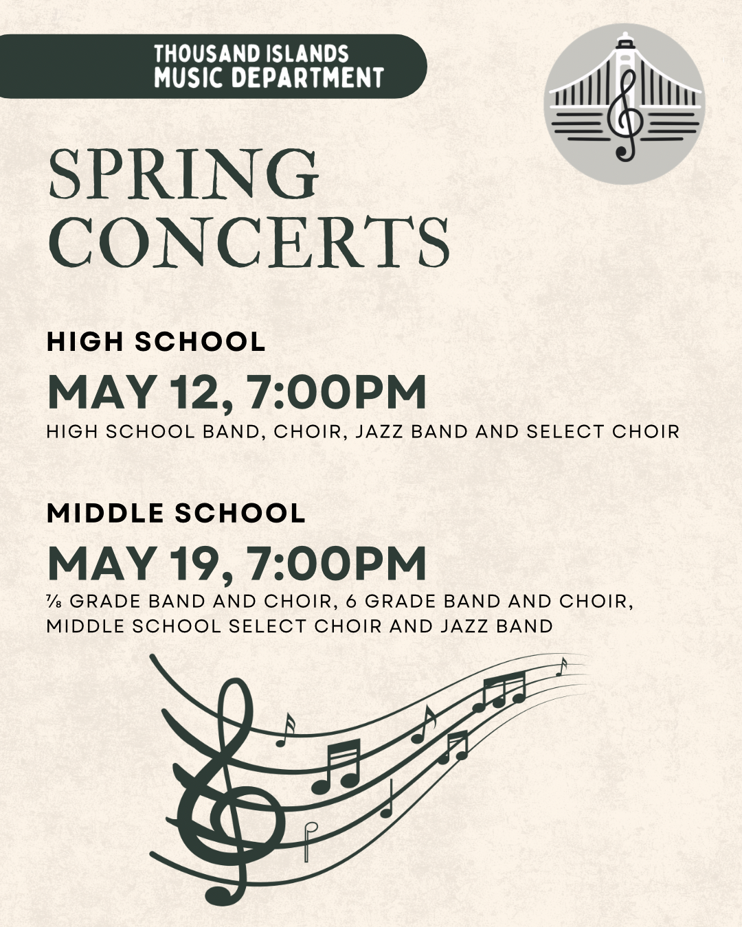 Spring Concerts