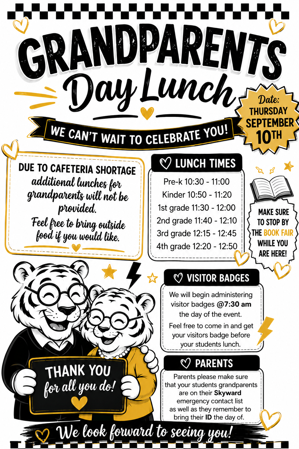 Grandparent's Day Lunch 