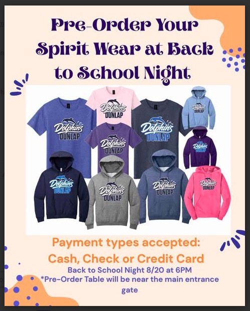 Spirit Wear!!!