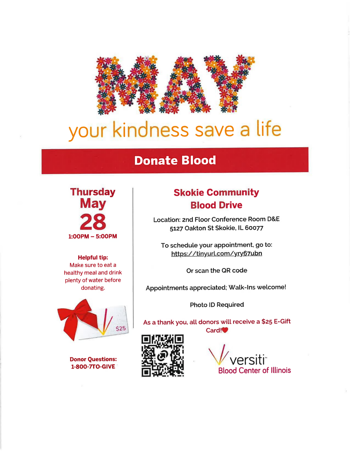 Community Blood Drive