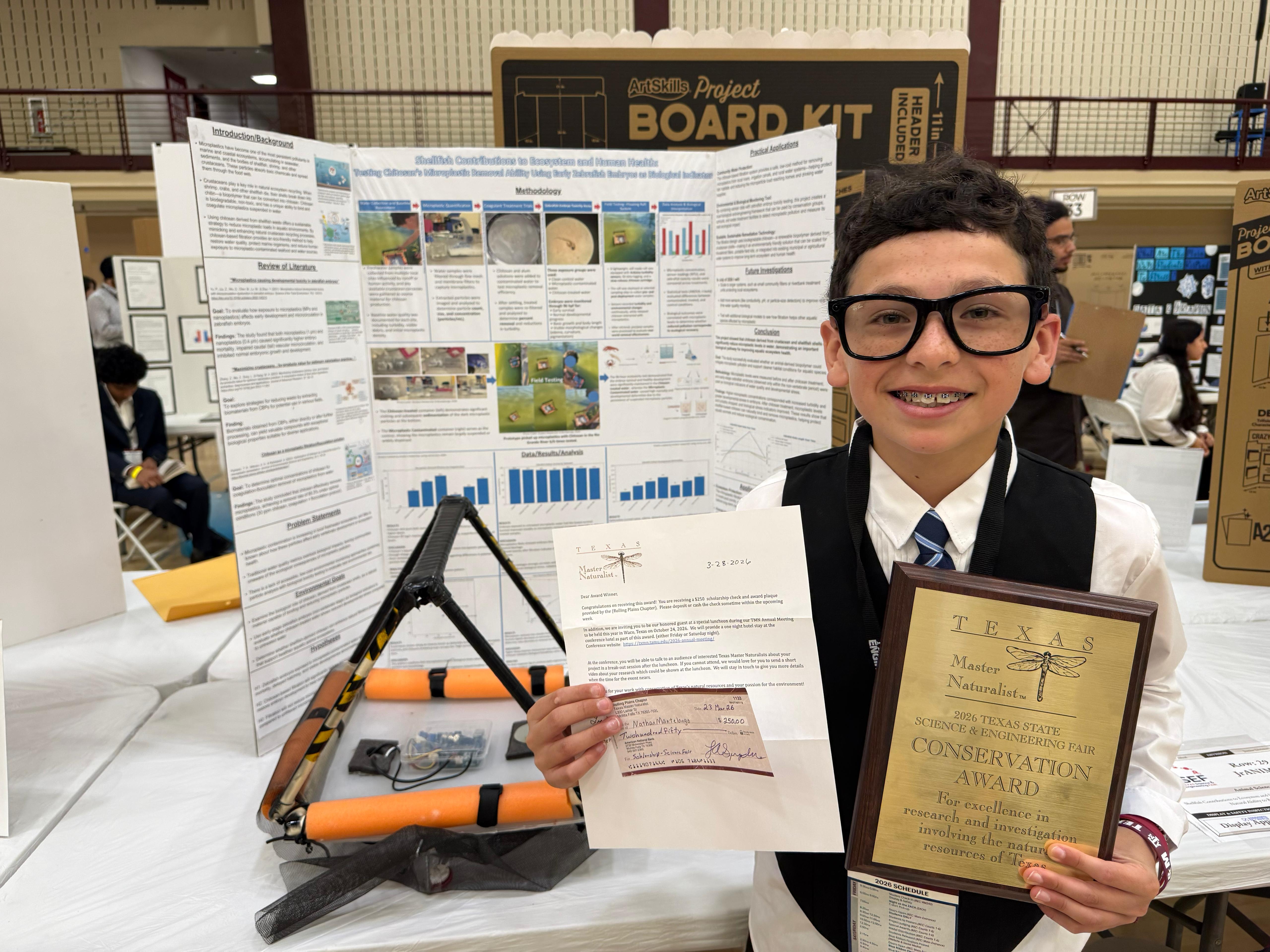 La Joya ISD Seventh Grader Named National Finalist in Prestigious STEM Competition