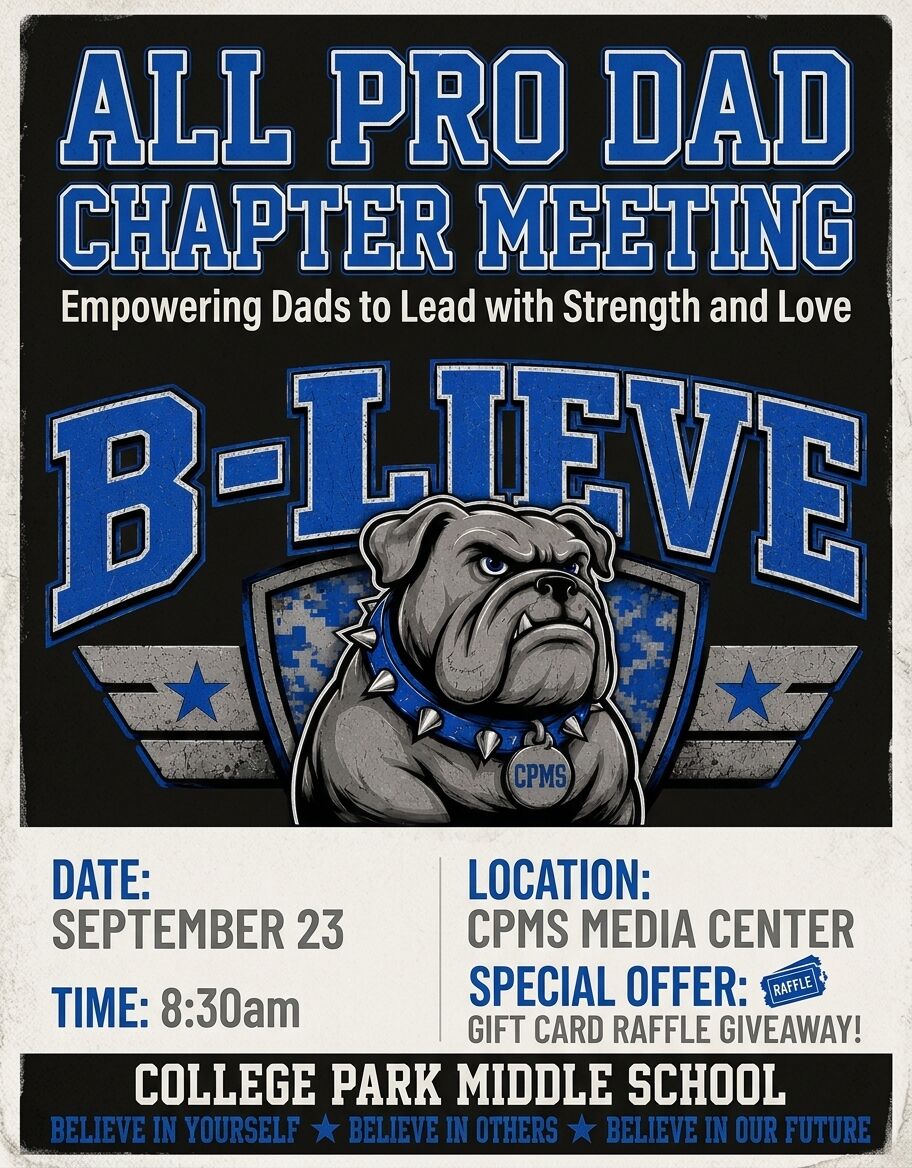 📢 All Pro Dad Chapter Meeting! 📢 9/23/26