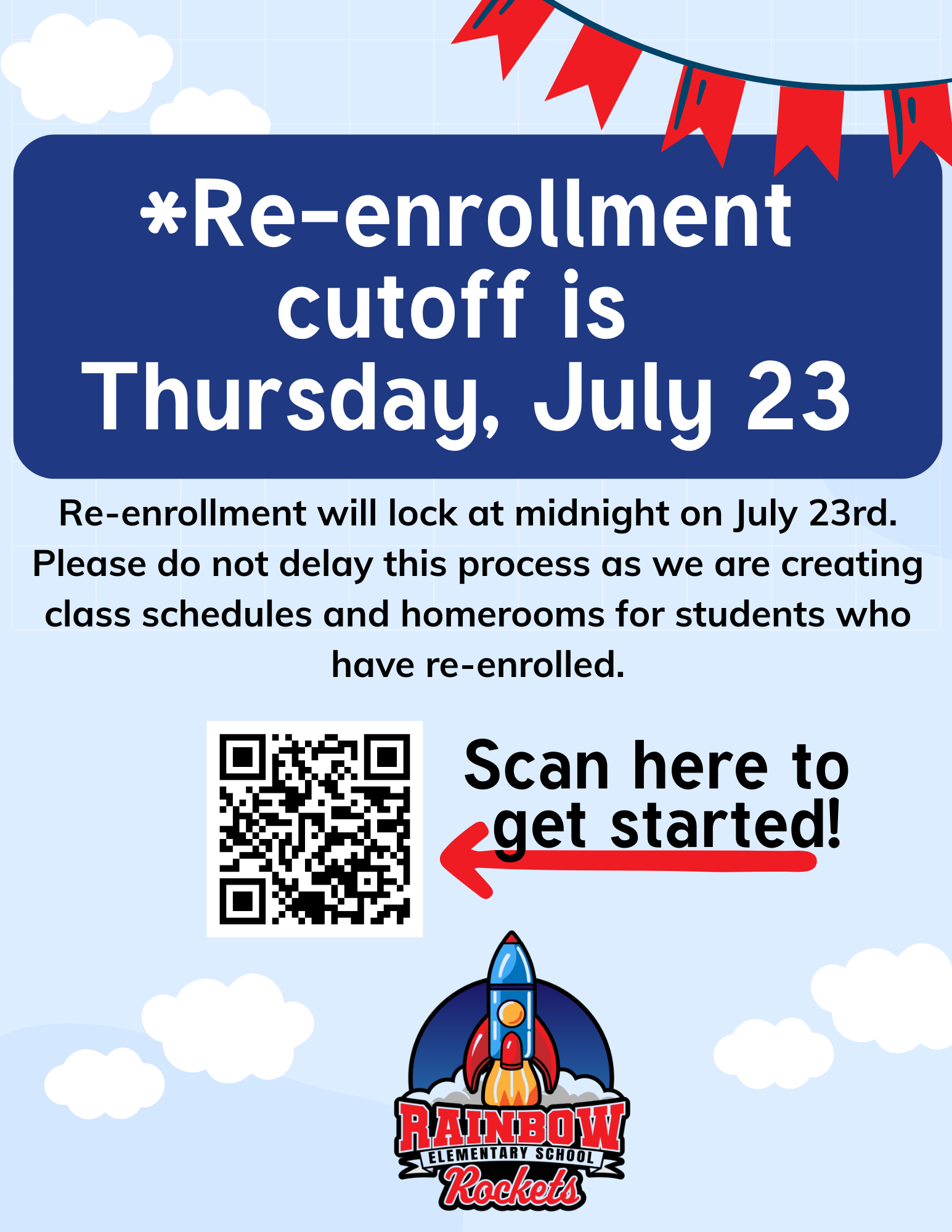 Re-enrollment Cutoff