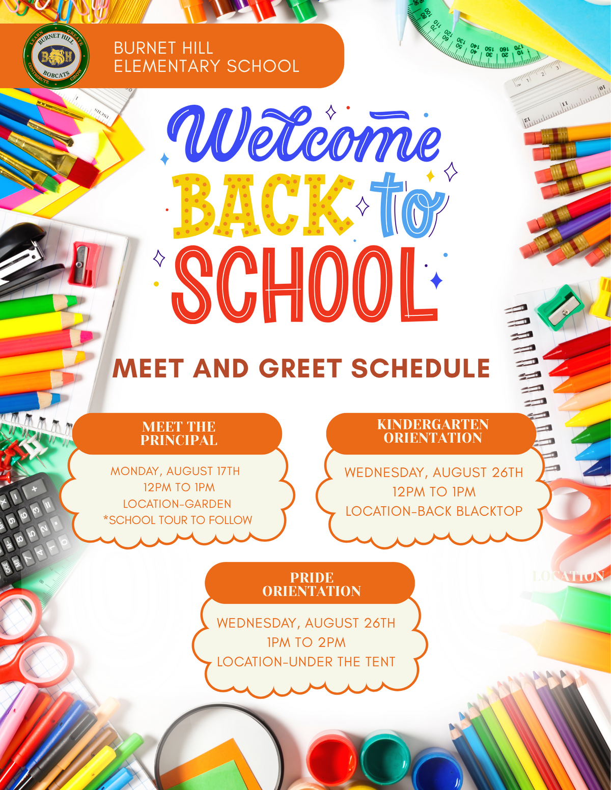 Upcoming August Meet & Greets 