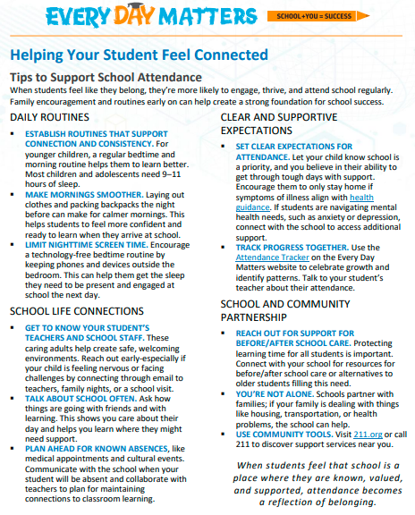 Attendance Matters