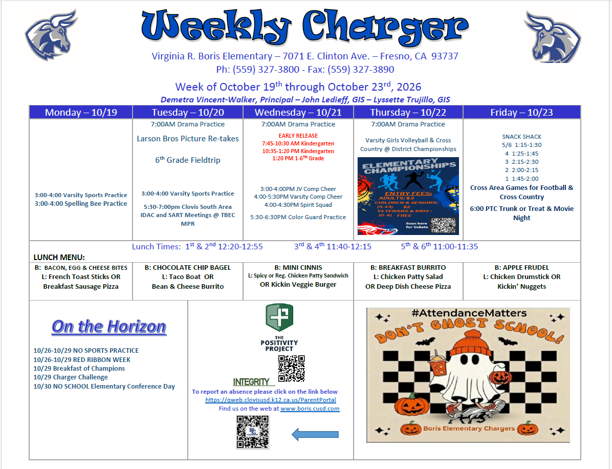 10.19 Weekly Charger 