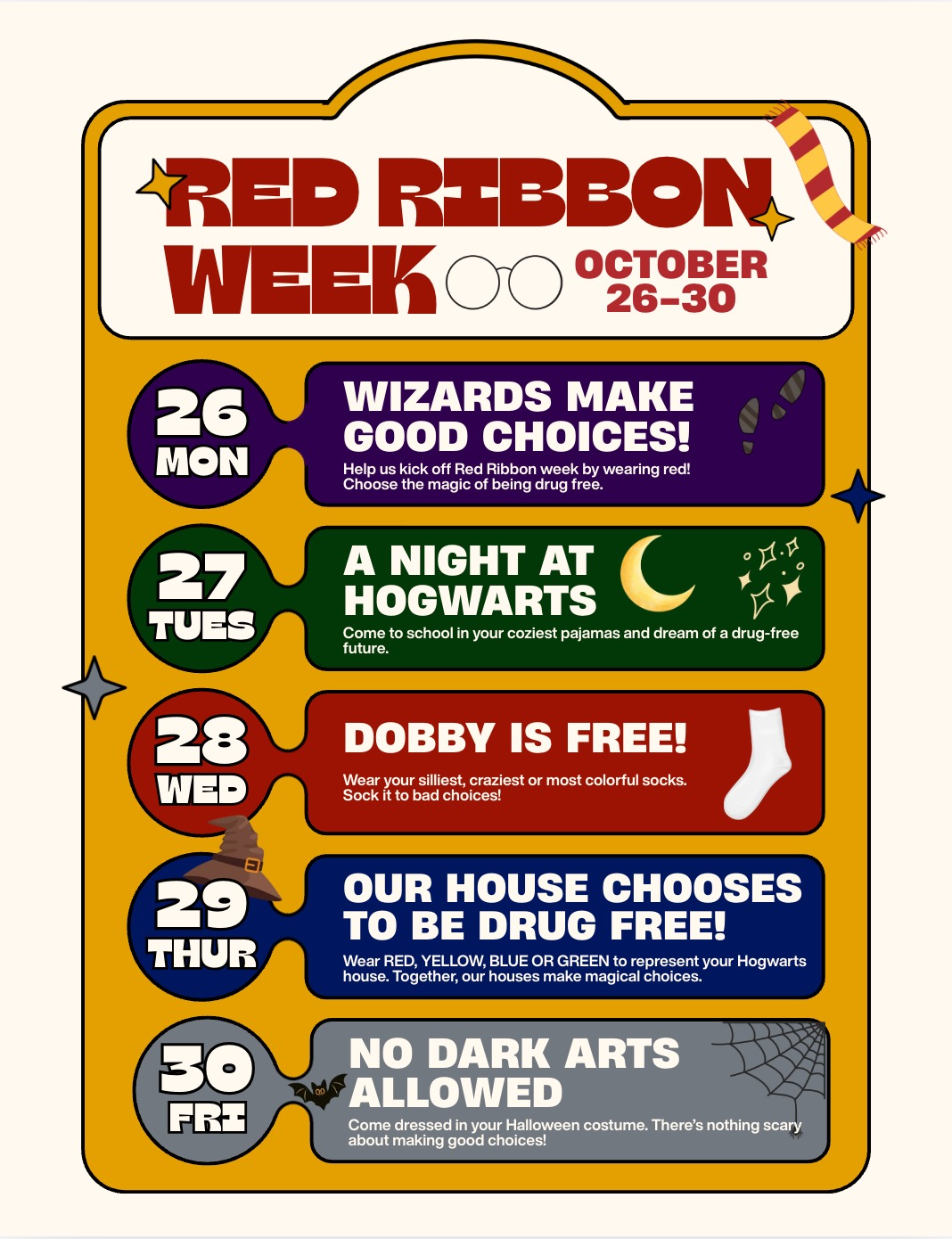 Red Ribbon Week Info