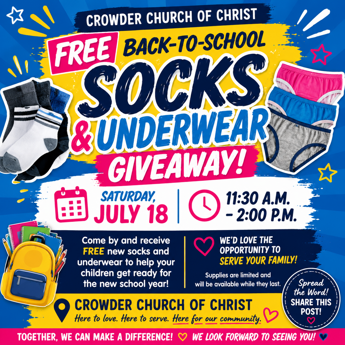 Community Event Reminder