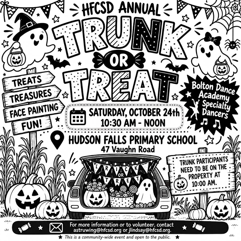 Calling All Families and Organizations: Our District’s Trunk or Treat Event Needs You!
