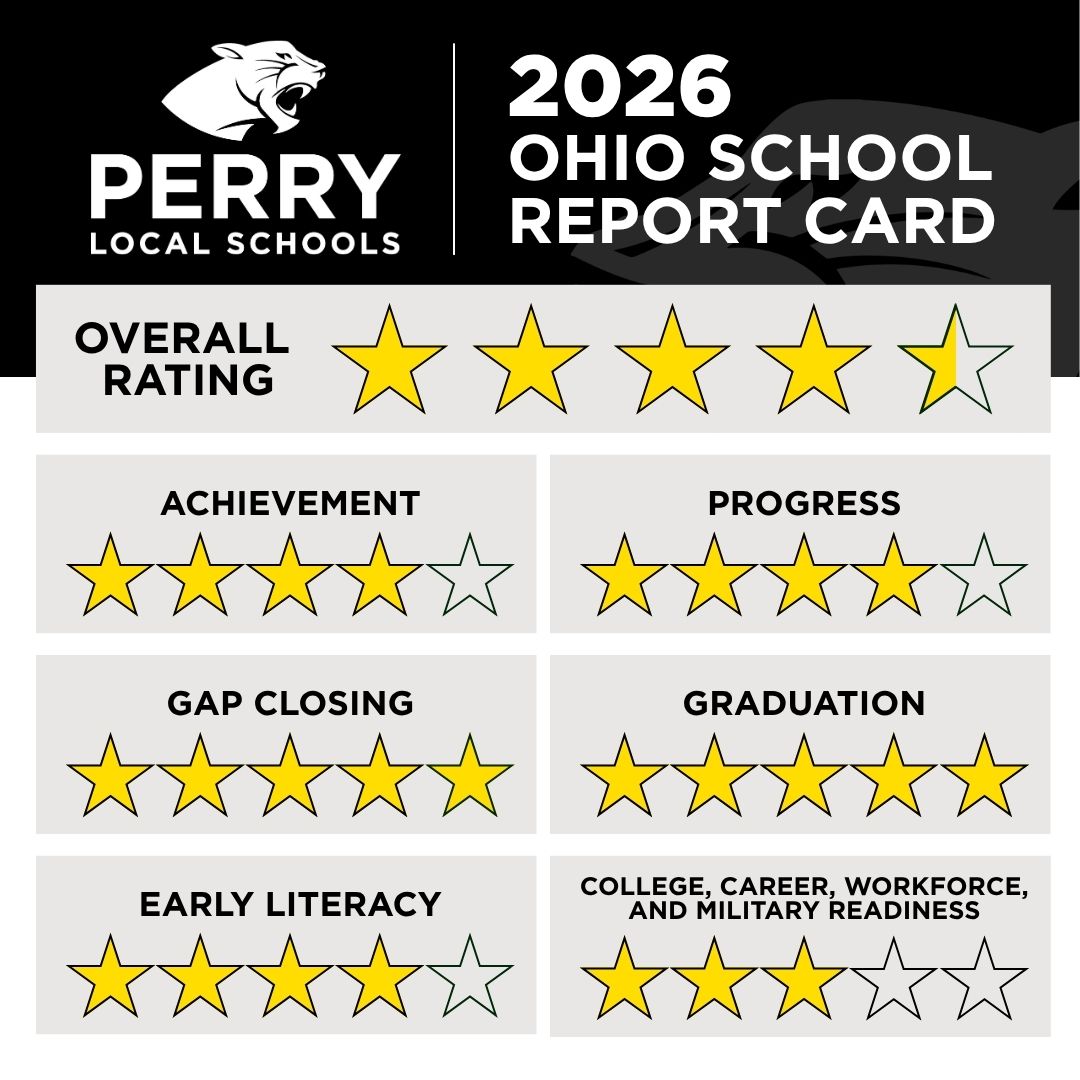 Perry Local Schools Achieves 4.5-Star Rating on Ohio School Report Card