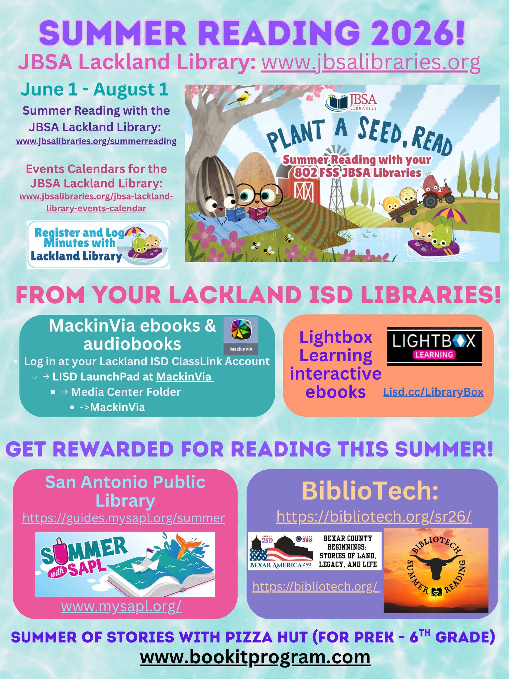 Summer Reading 2026!