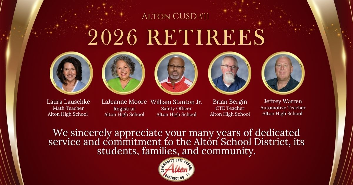 Congratulations to our high school staff on their retirement or 20 years of dedicated service! 