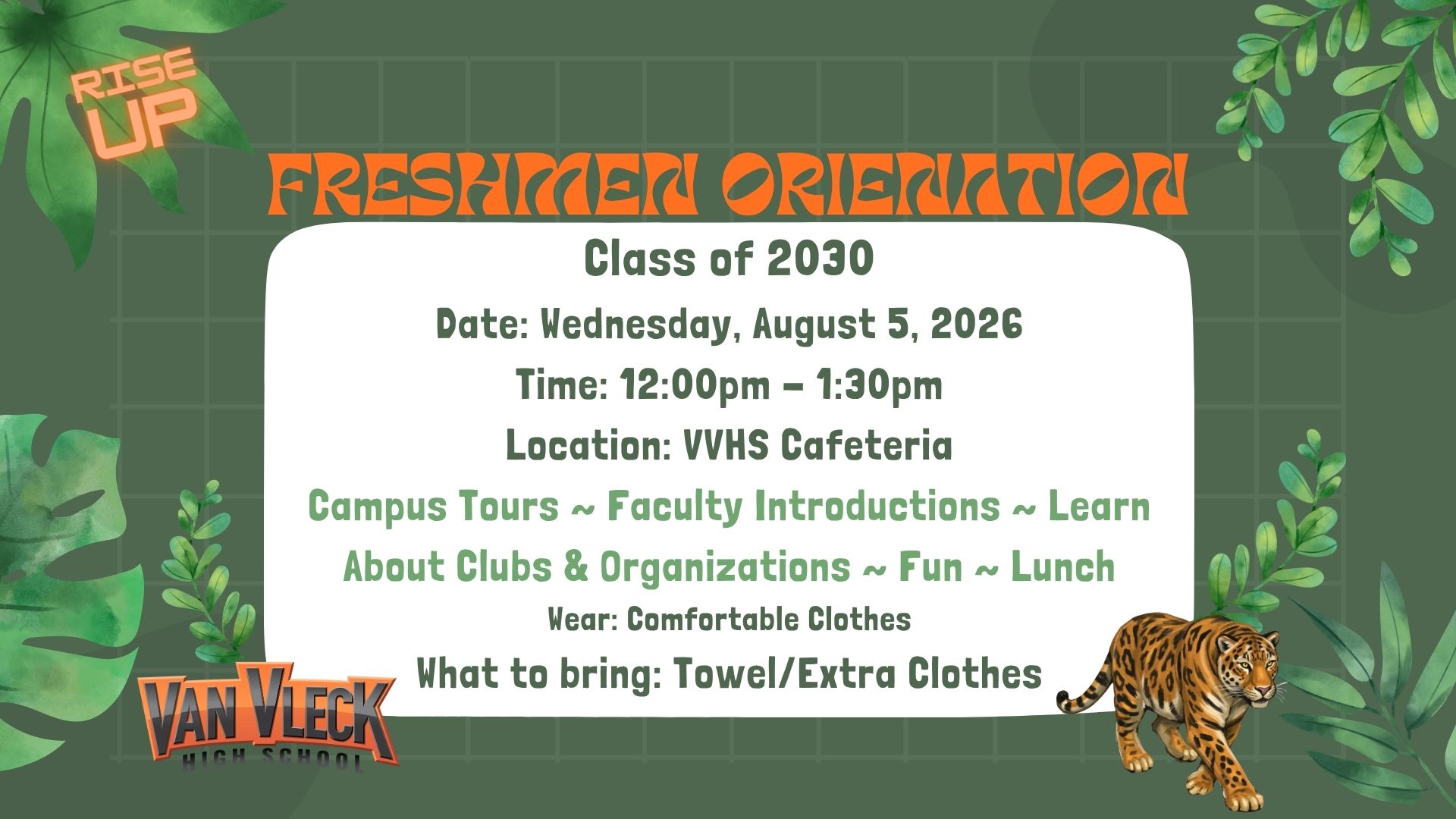 Upcoming Events! See You Soon!