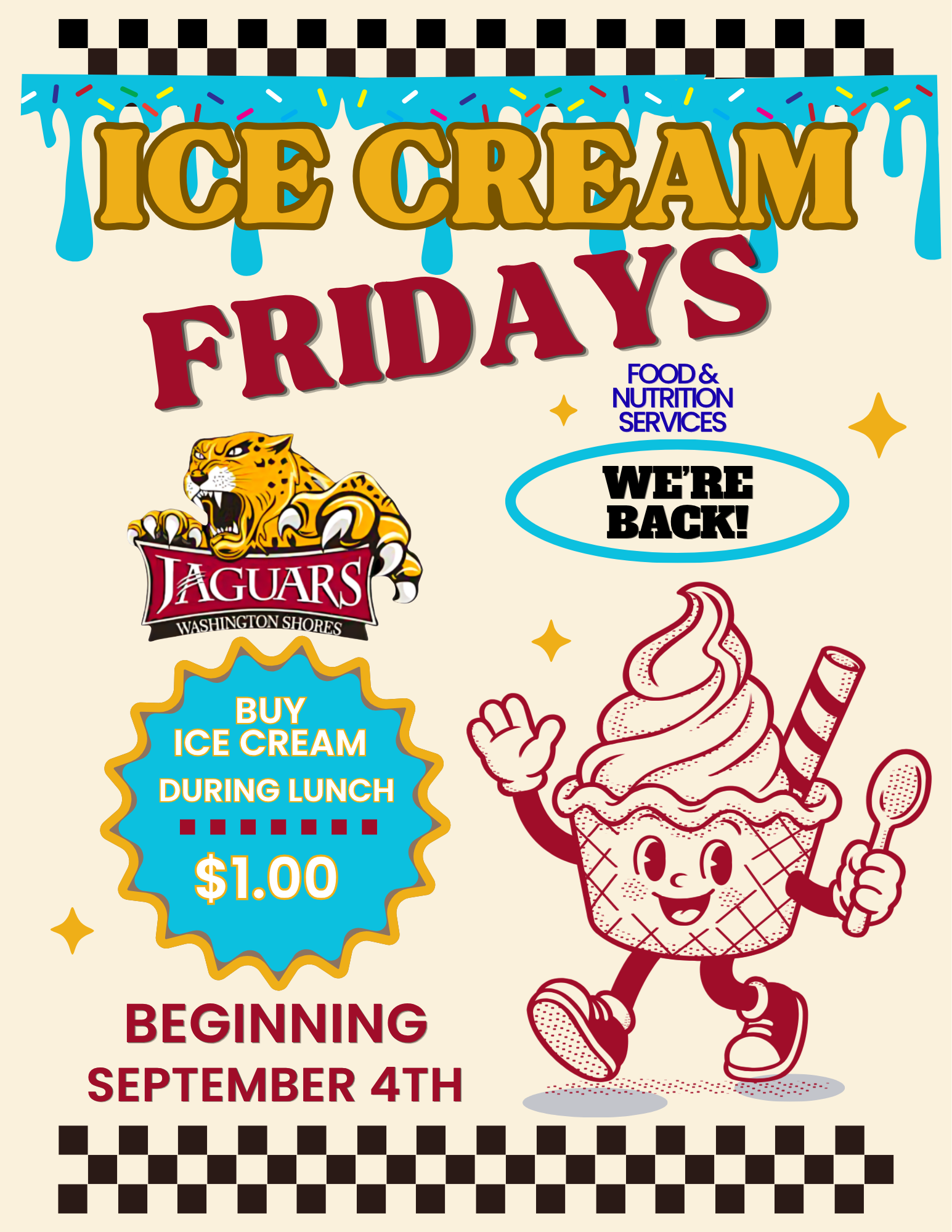 🍦 Ice Cream Fridays Are Back! 🍦