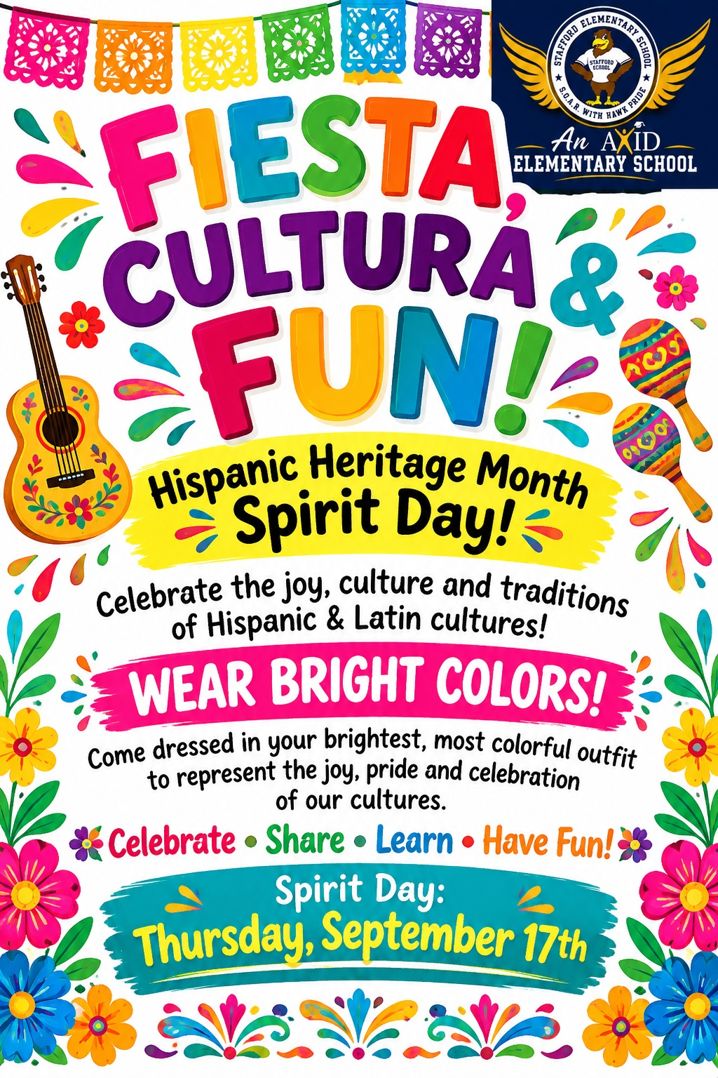 Hispanic Heritage Month Spirit Day 09/17