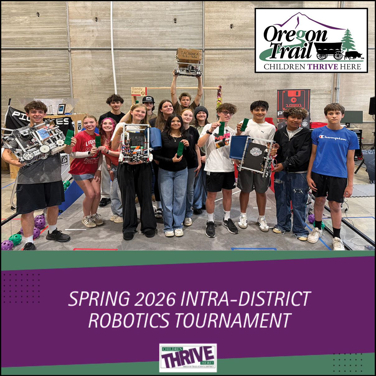 Spring 2026 Intra-District Robotics Tournament