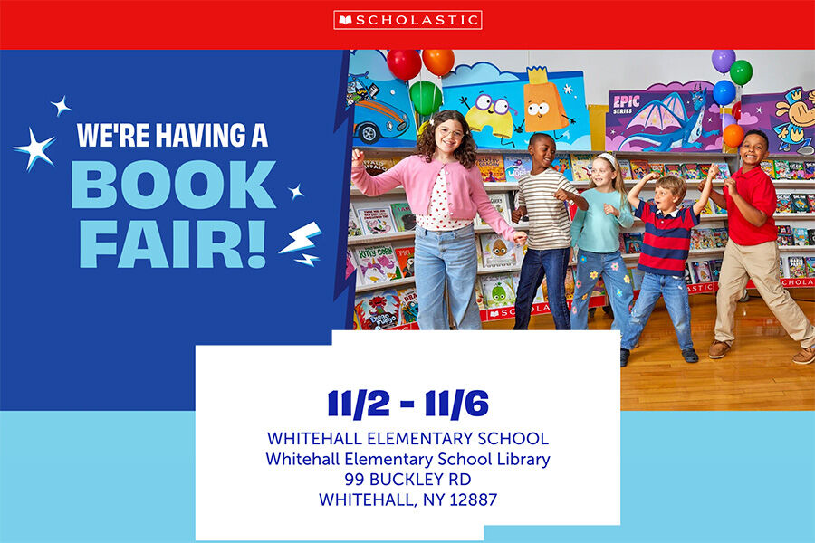 Scholastic Book Fair Coming to Whitehall Elementary