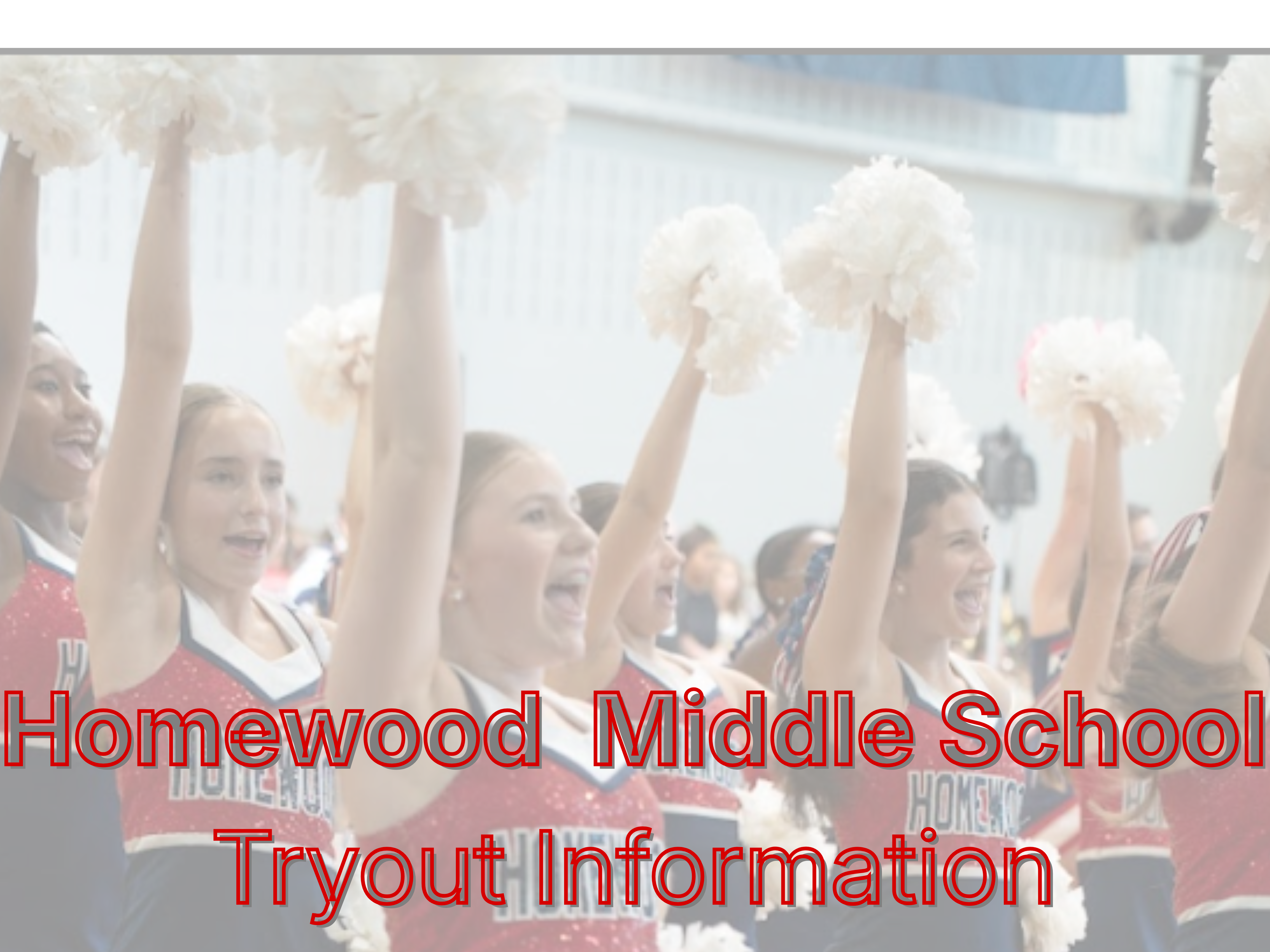 Tryout Information
