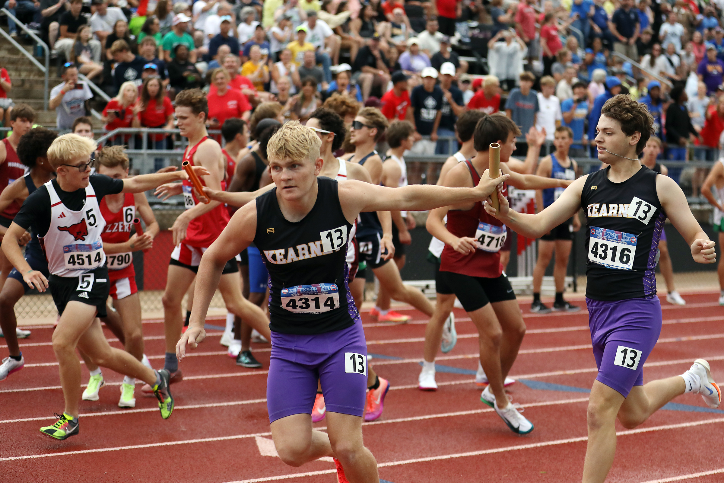 State Track Turns Into the Bulldogs vs. the Monsoon