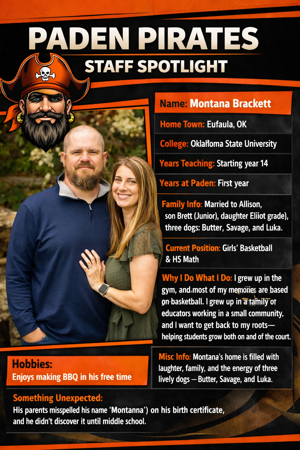 Staff spotlight: Montana Brackett