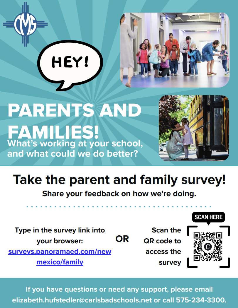 Take the Parent & Family Survey!