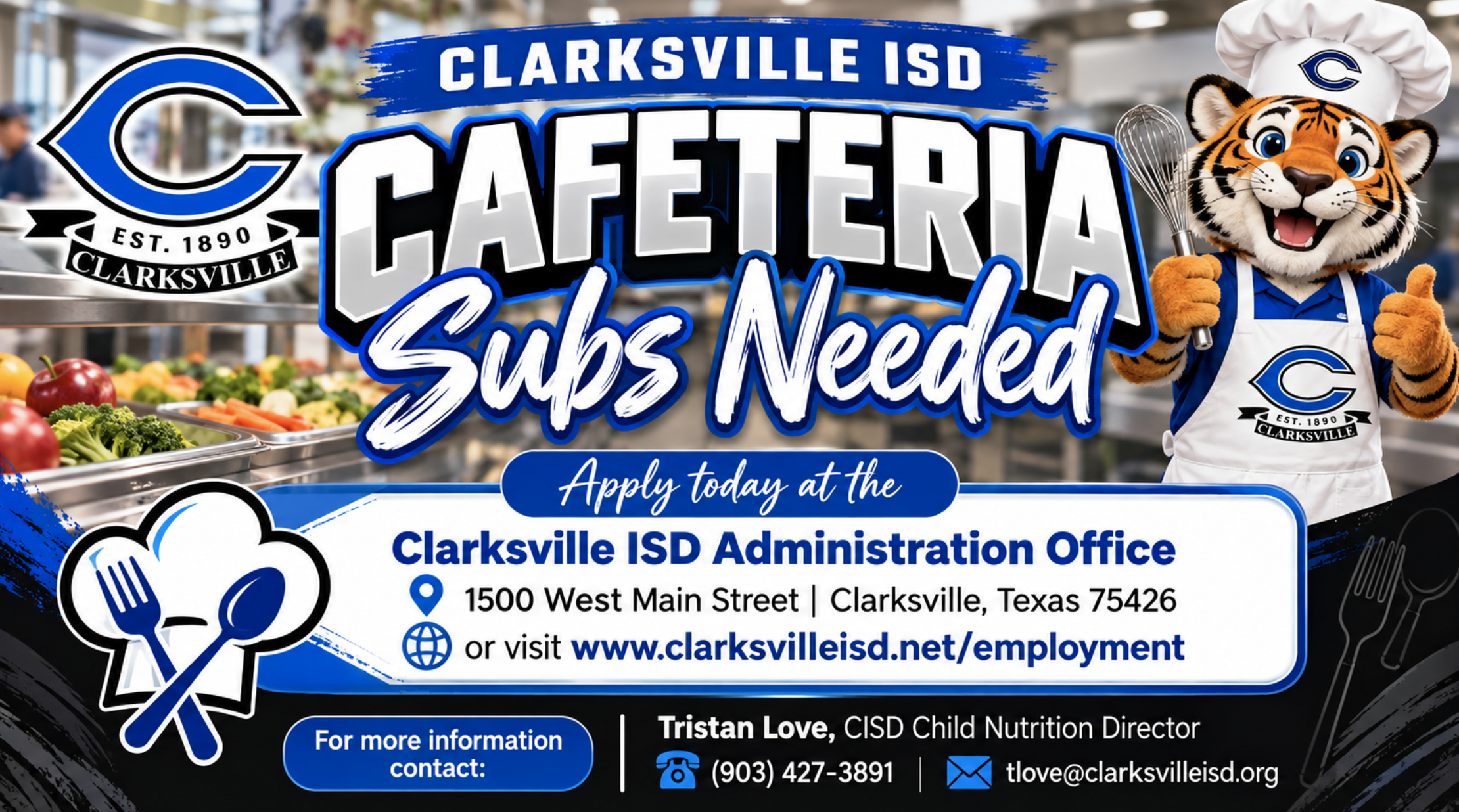 CISD Cafeteria Subs Needed: Join Our Team!