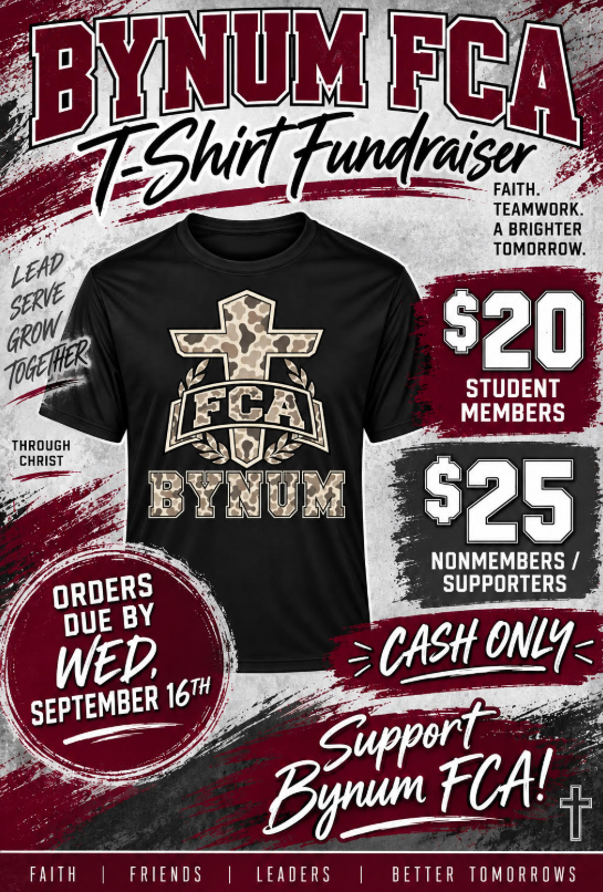 FCA T-Shirt Order Form