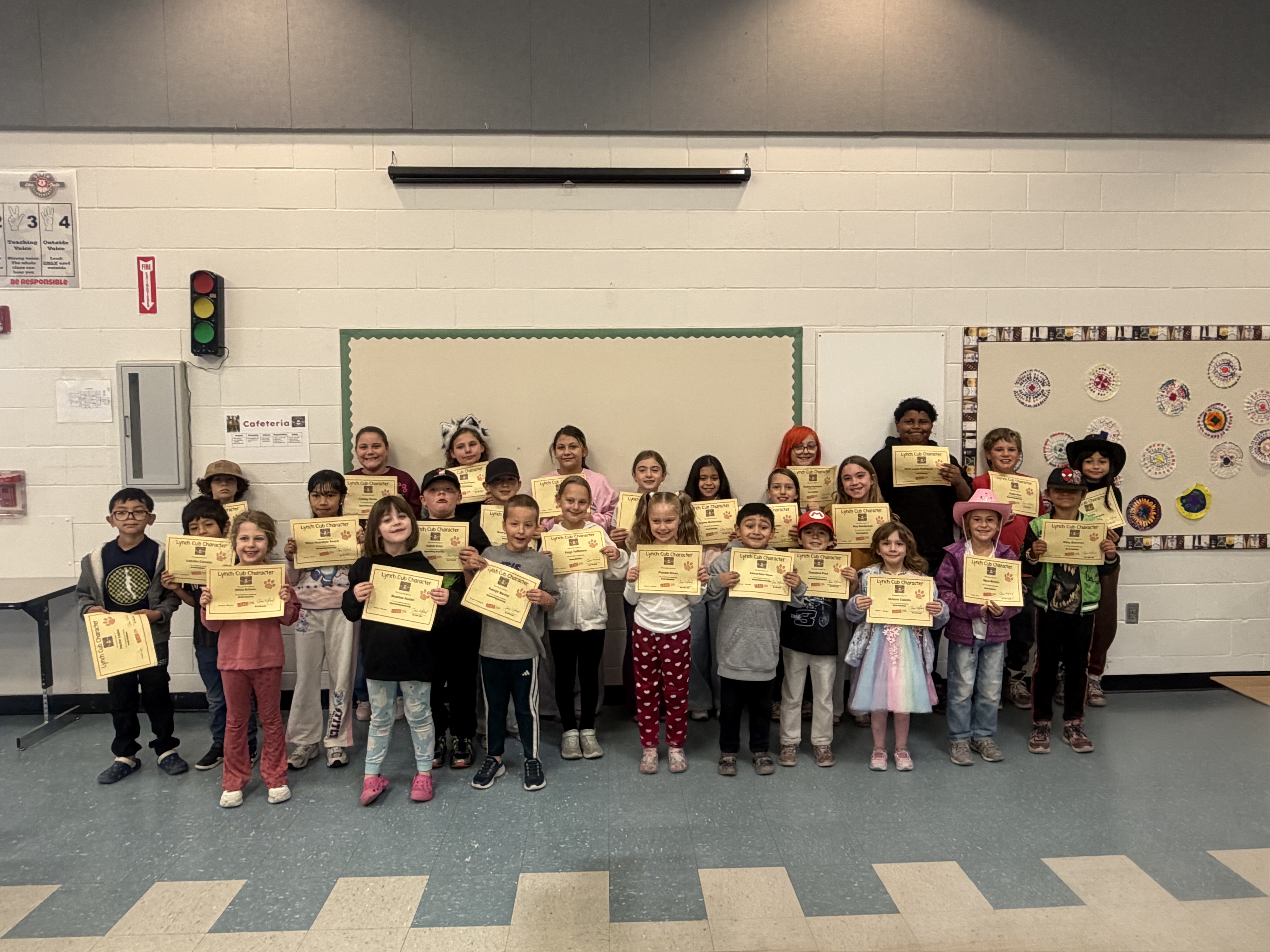 Character Trait Award Winners