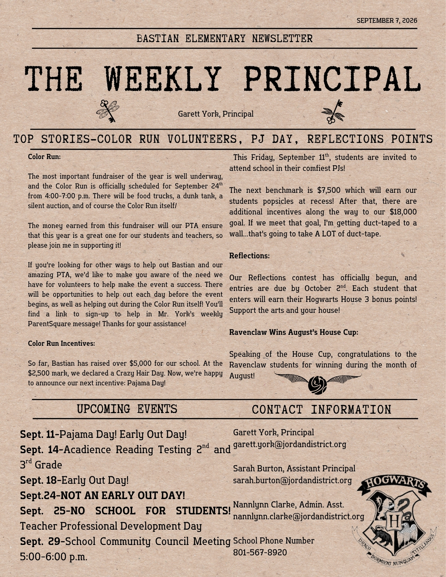 Weekly Newsletter Image