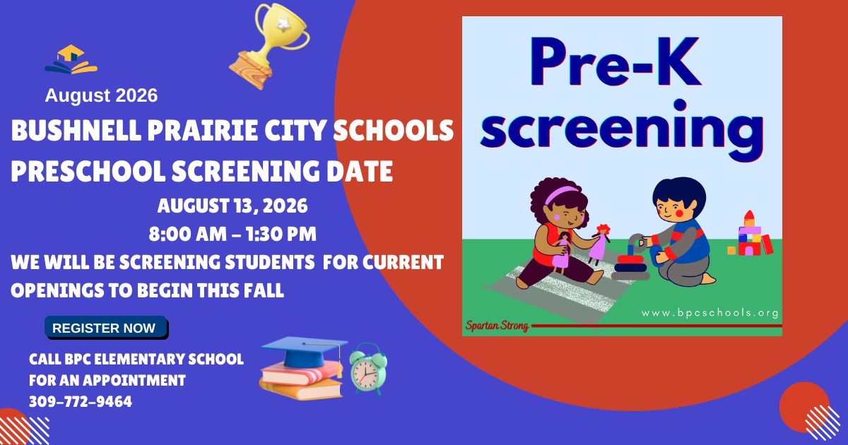 Preschool Screening for 2026/2027