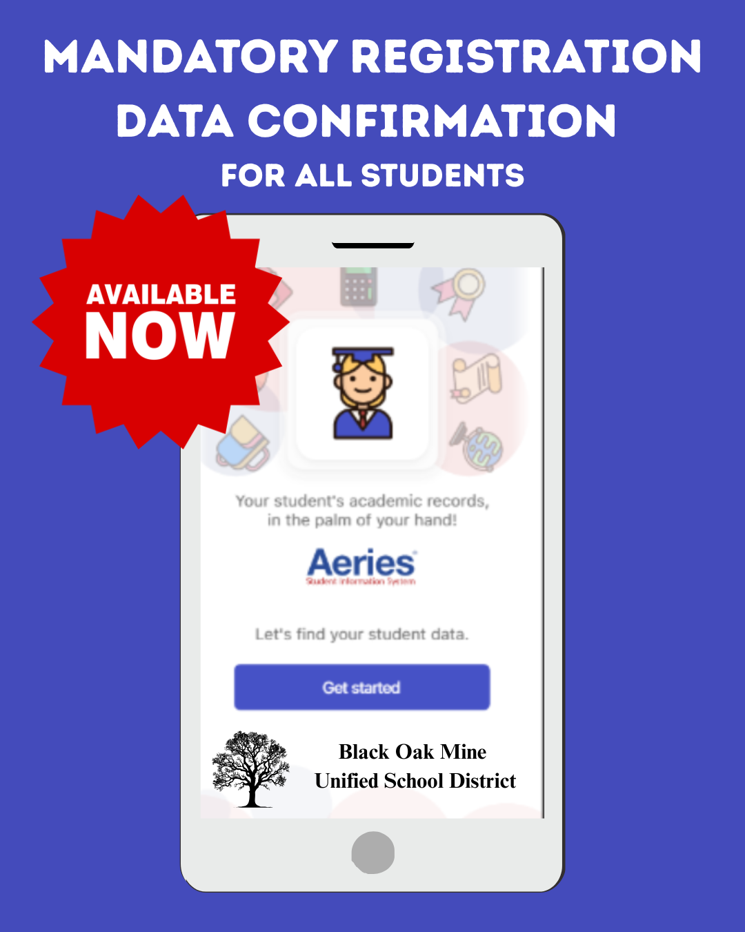 Mandatory Data Confirmation - Please Complete