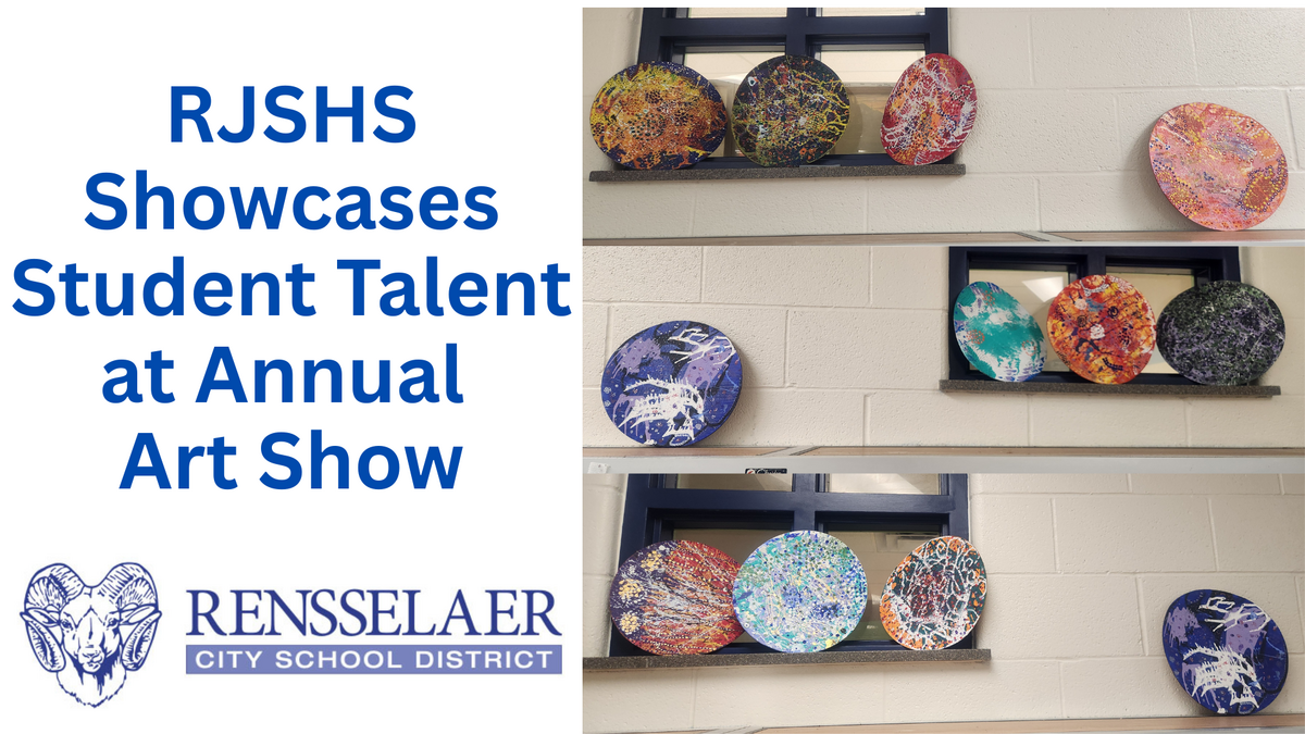 RJSHS Showcases Student Talent at Annual Art Show