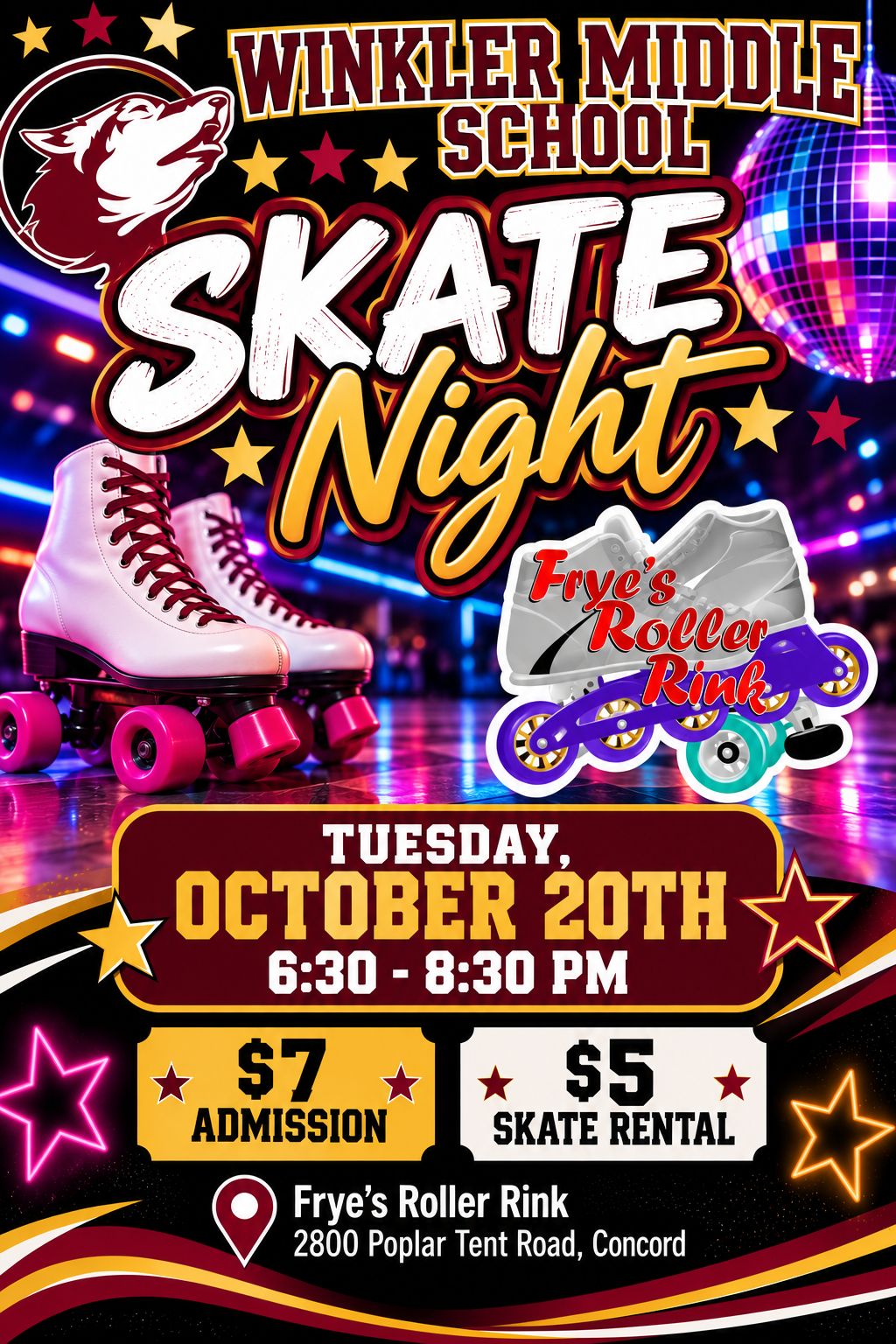 🛼✨ SAVE THE DATE, WINKLER WOLVES!✨🛼
