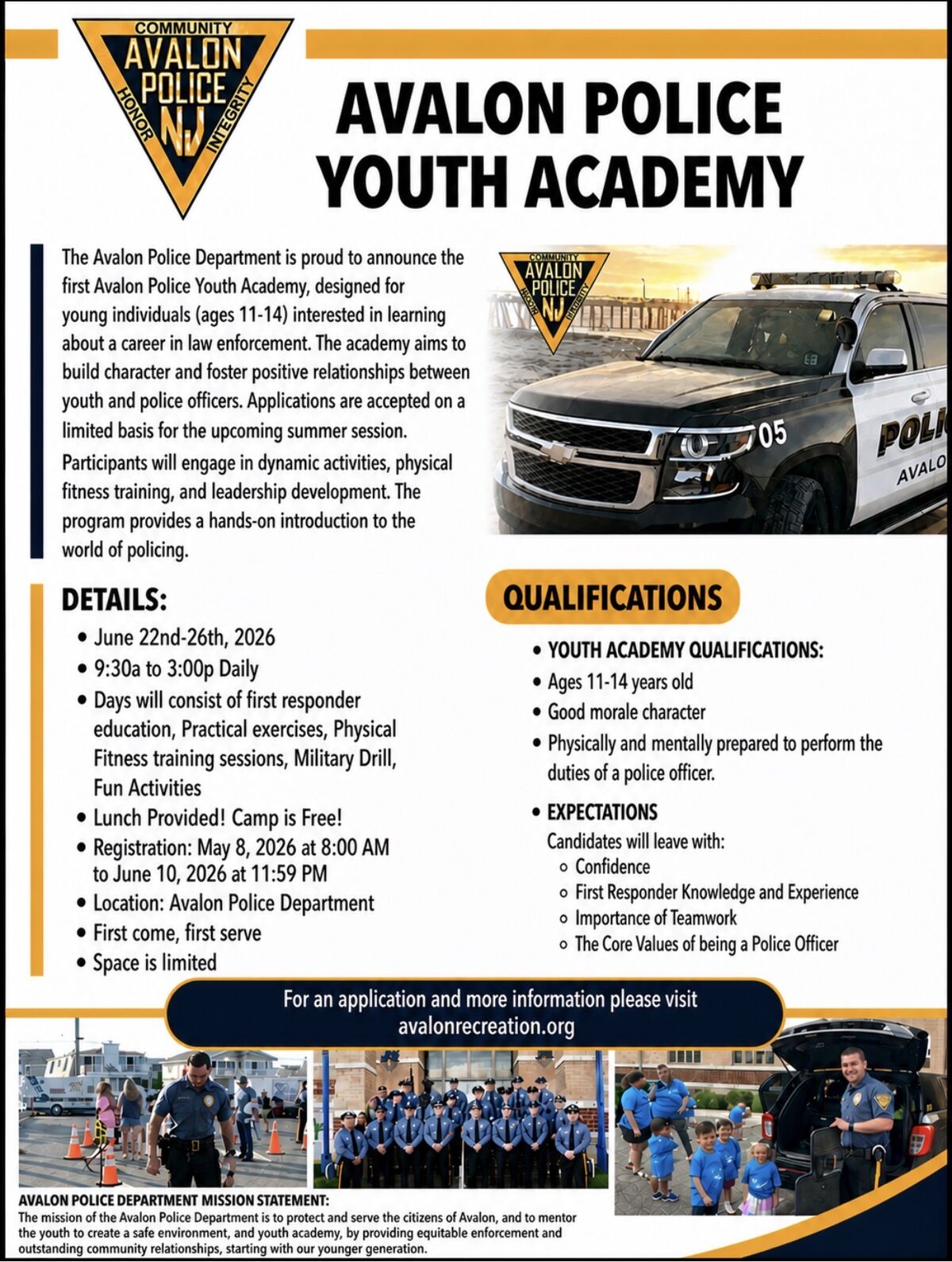 Avalon Police Academy