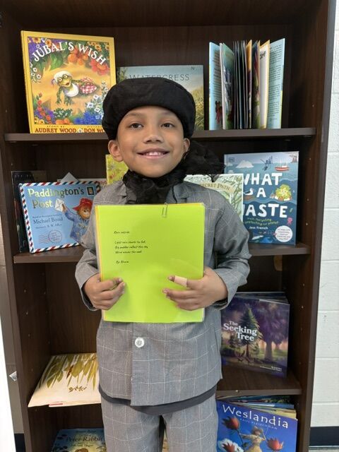 Young Poets Take the Stage in Mrs. Gillis’s Class