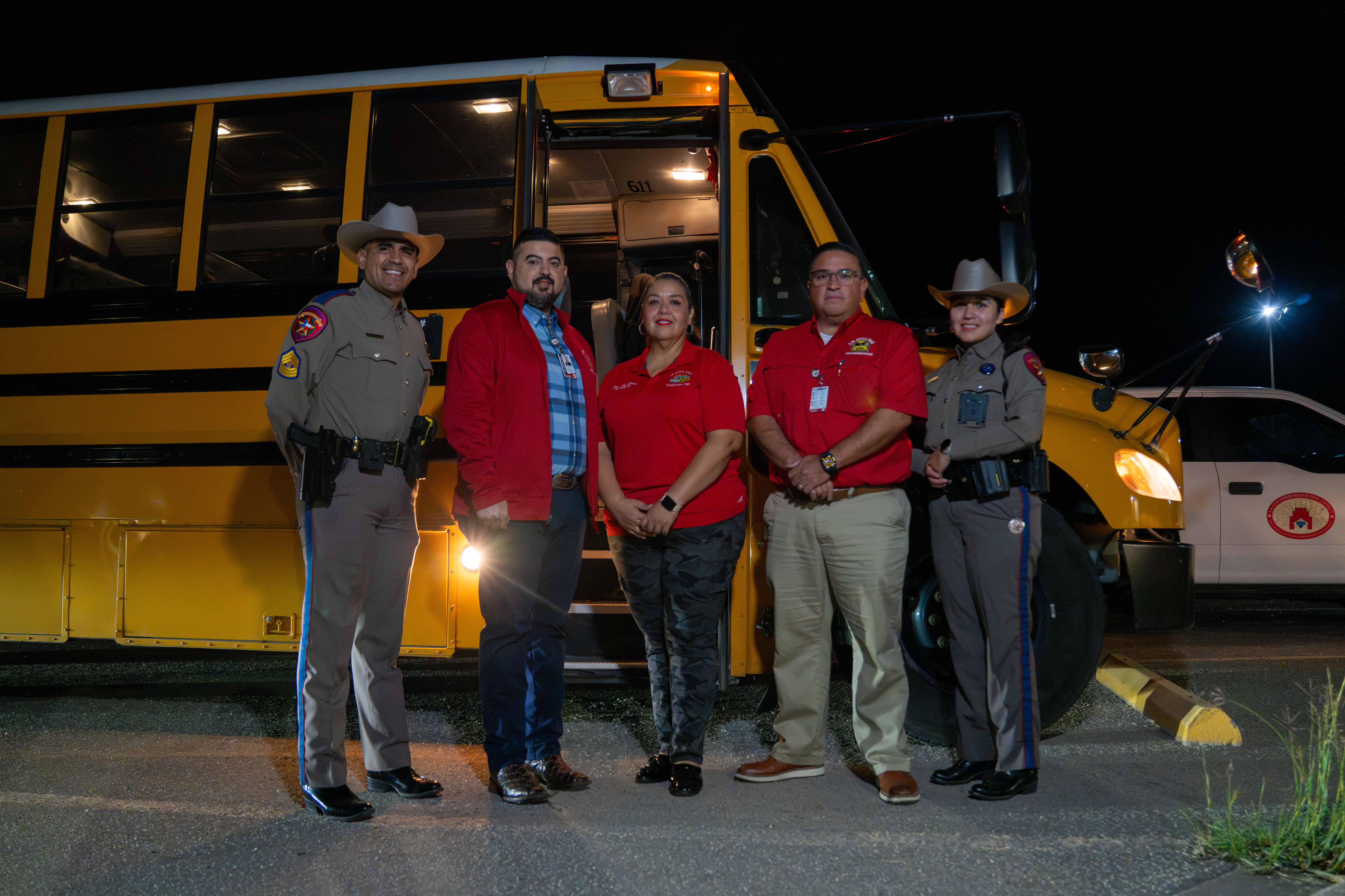 🚌🚨 Keeping our students safe, one stop at a time!