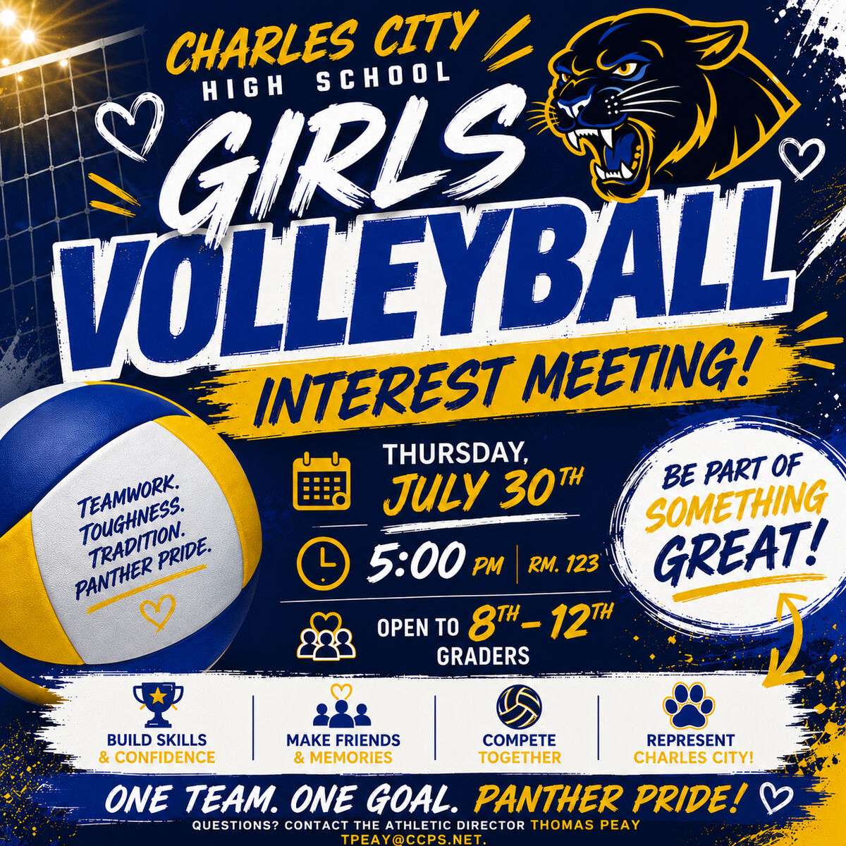 Volleyball Meeting July 30th