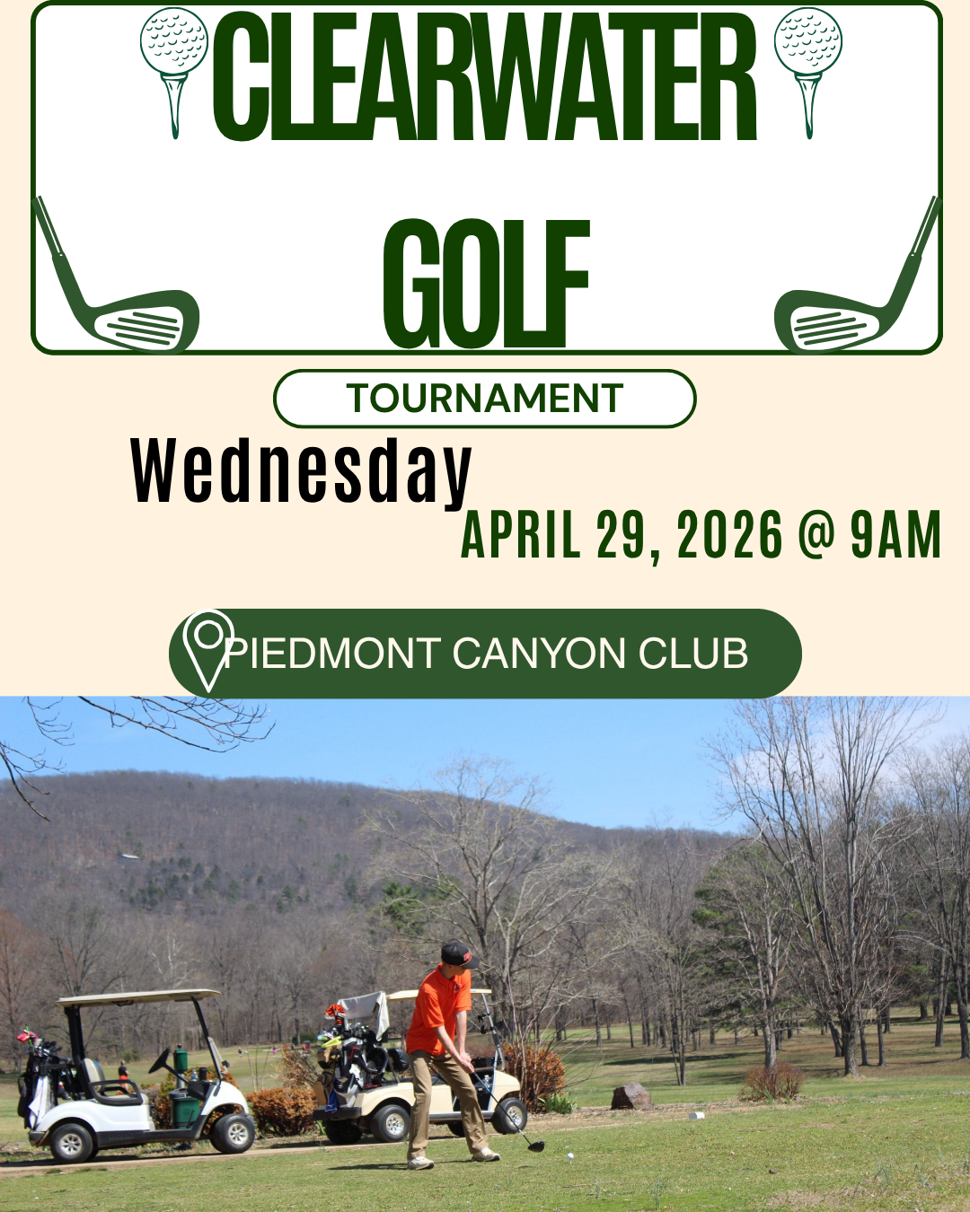 Clearwater Golf Tourney-Today! 