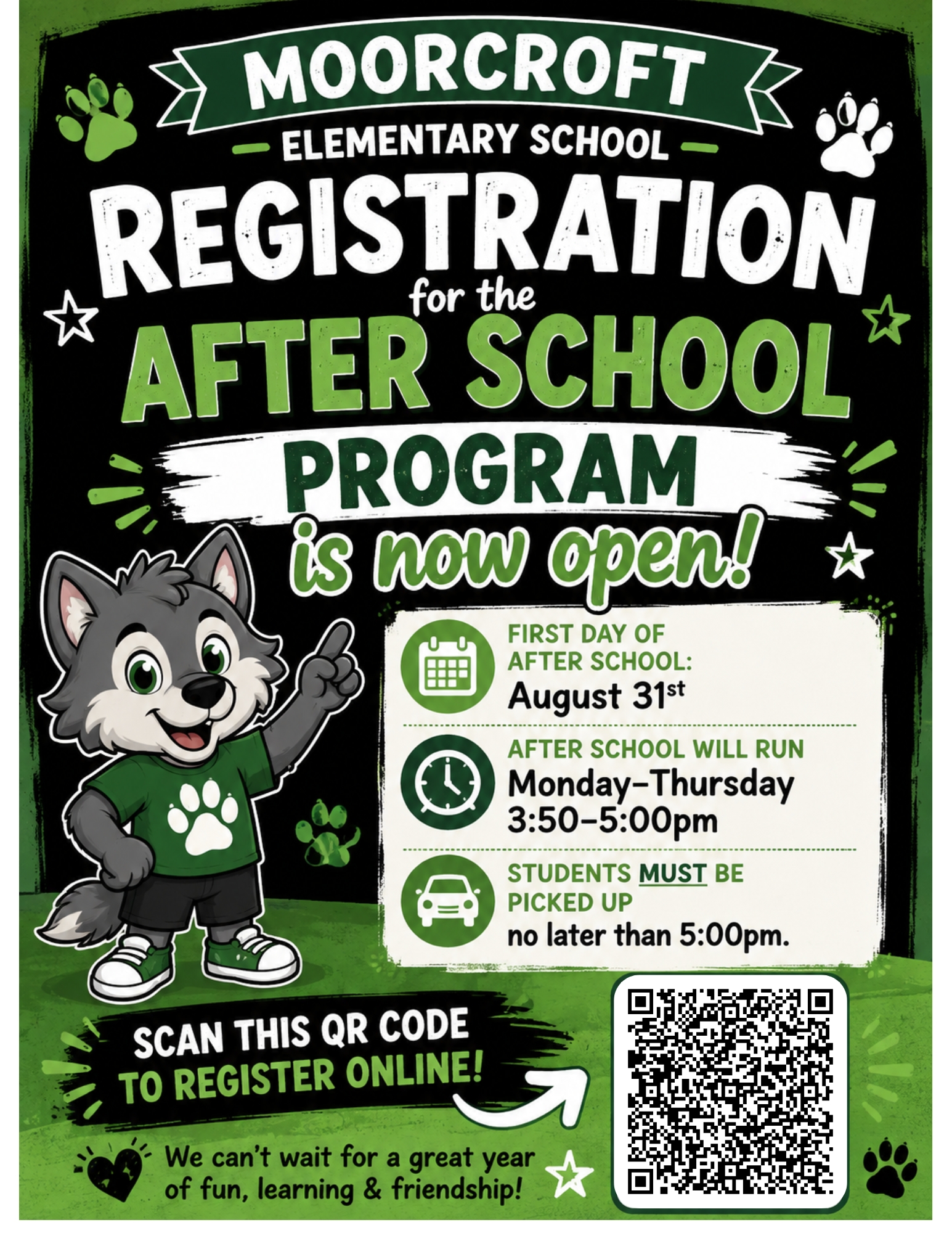 After School Program Registration is now OPEN!