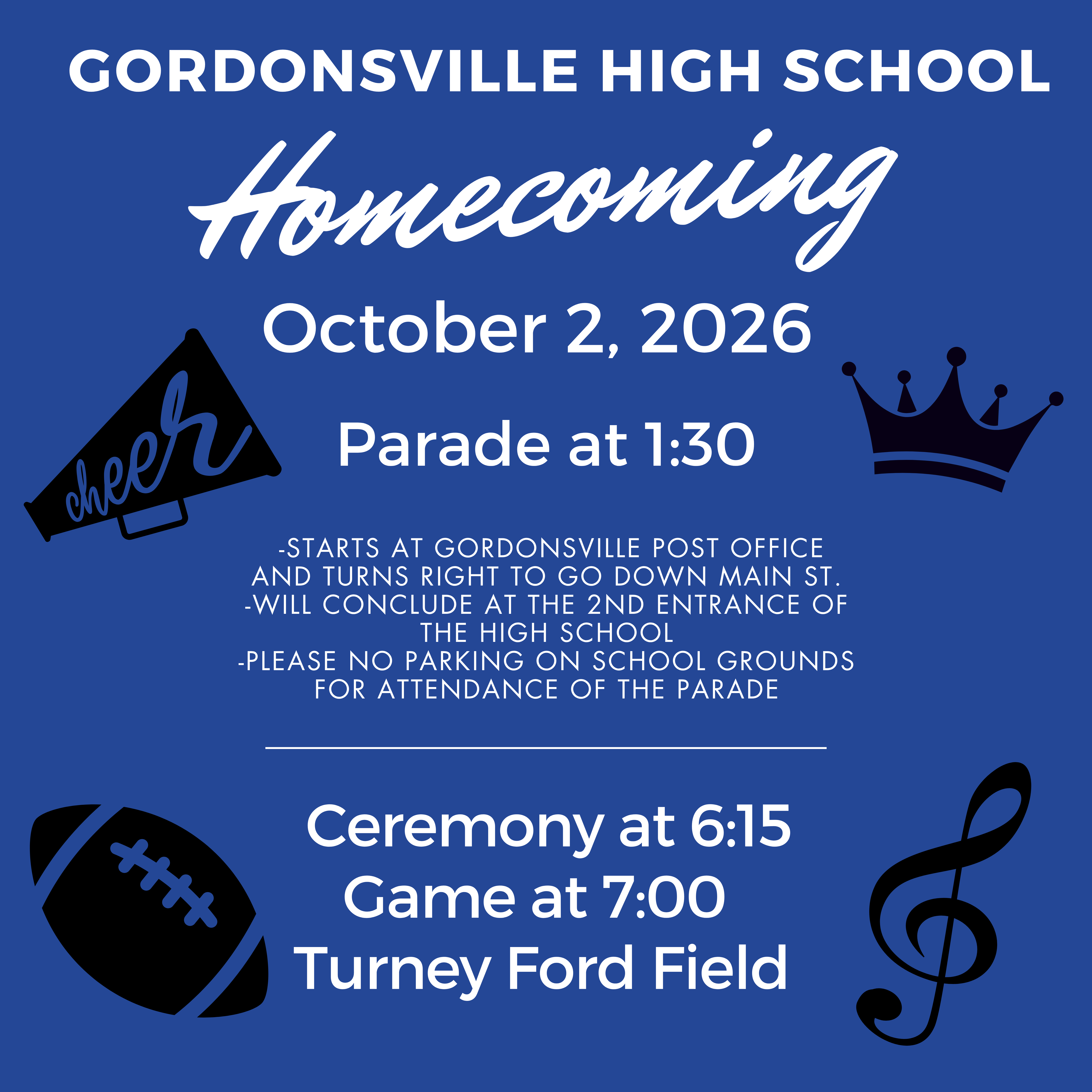 Homecoming Information