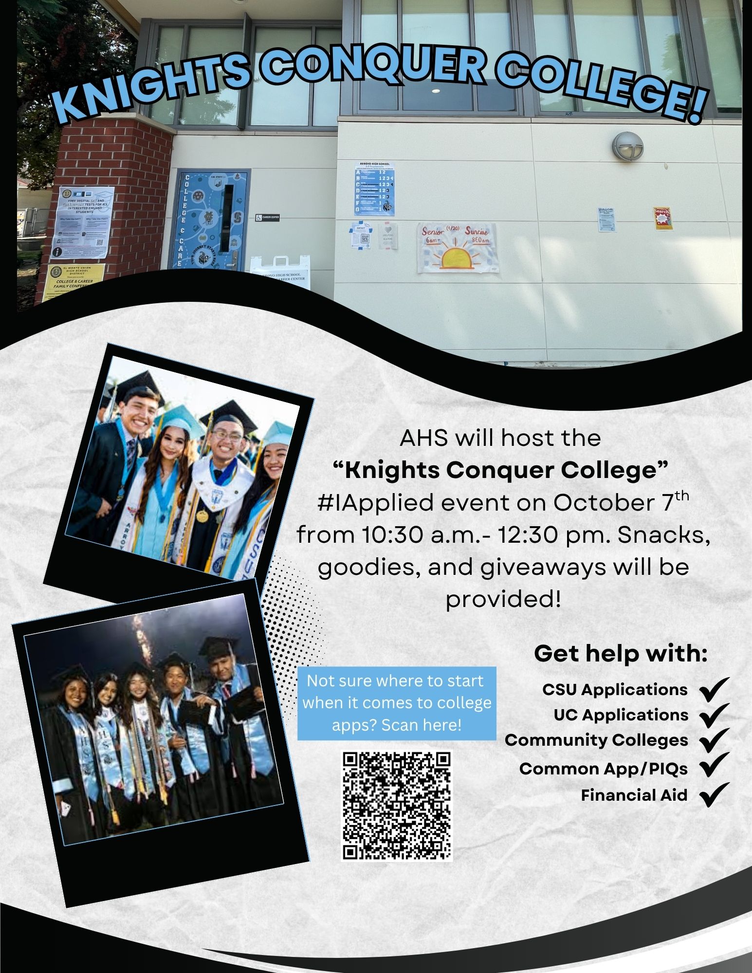 Knights Conquer College - October 7th