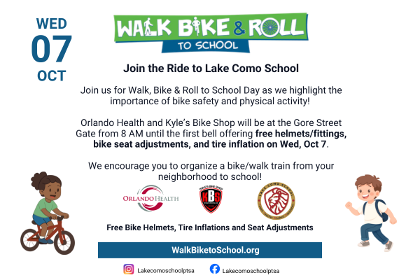 Walk/Bike/Roll to School Day