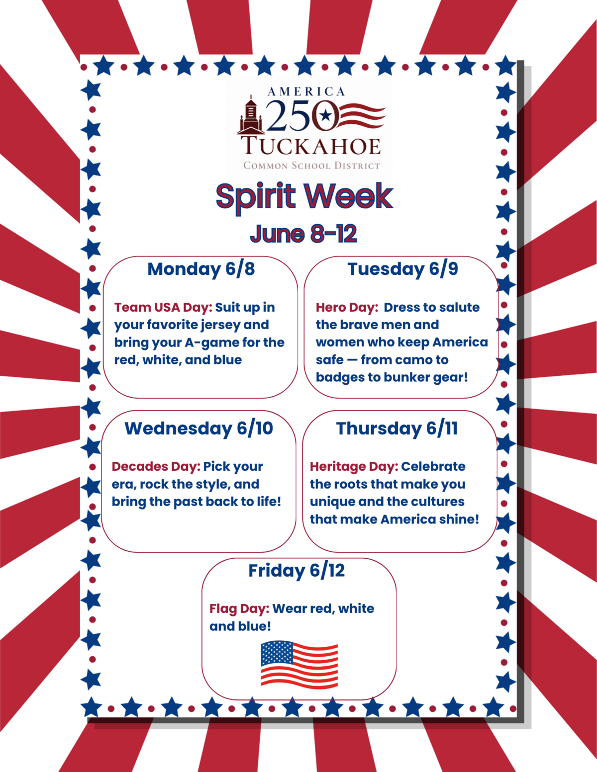 America 250 Spirit Week