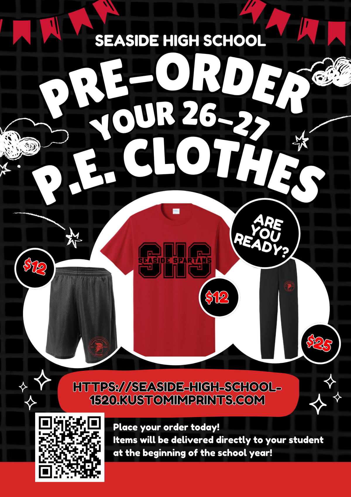 Pre-Order SHS PE Clothes 