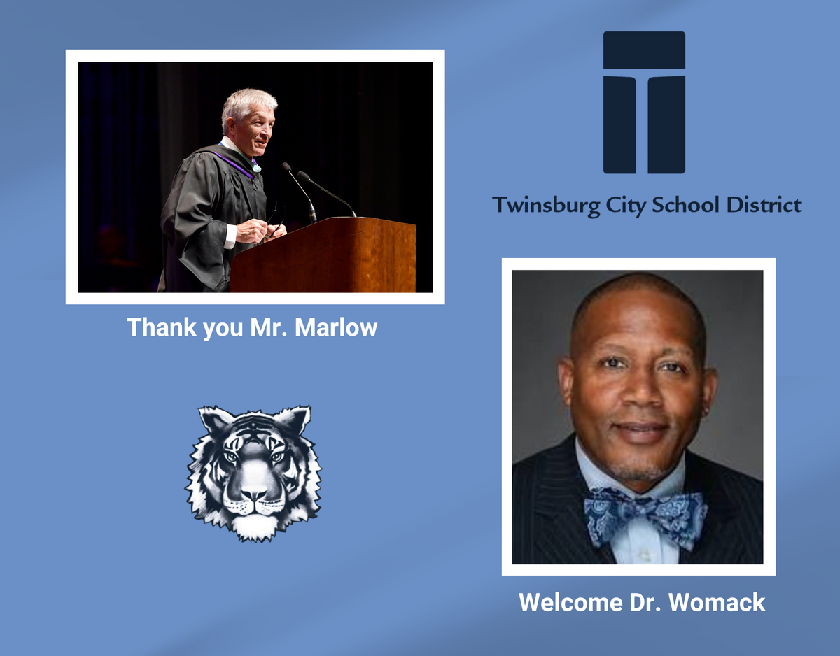 Thank You, Mr. Steve Marlow, and Welcome, Dr. Sandy D. Womack, Jr.!