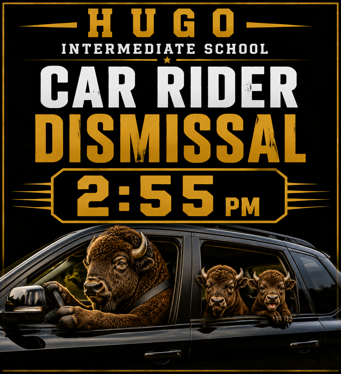 HIS Student Car Rider Dismissal Information