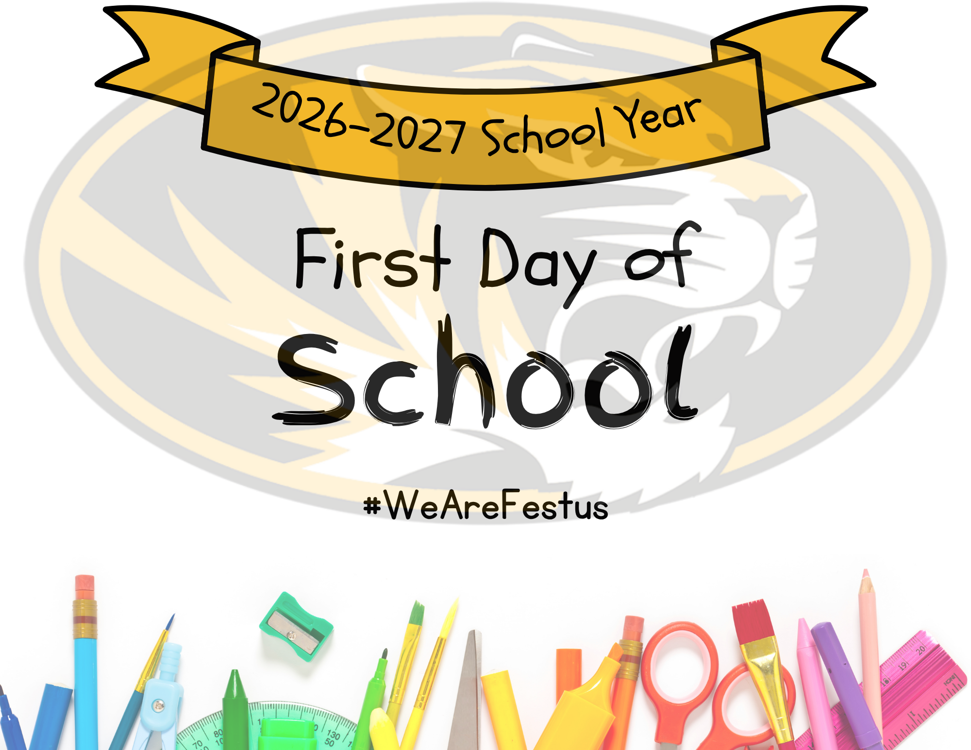 First Day Of School Signs